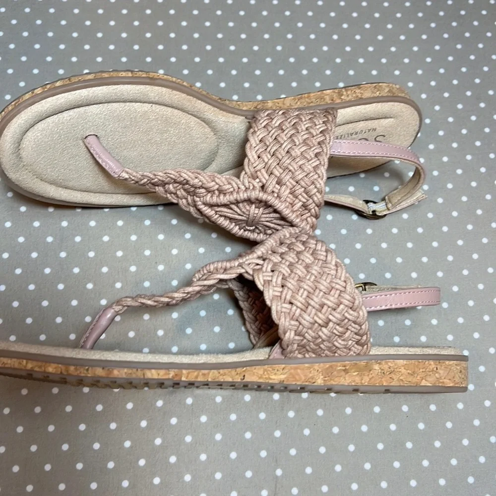 Naturalizer macrame sandals